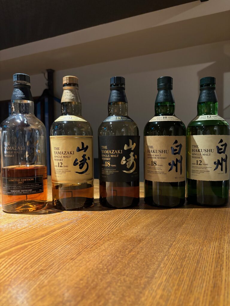 Japanese Whiskey YAMAZAKI, HAKUSHU