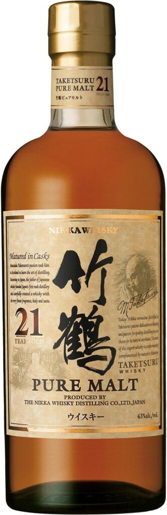 TAKETSURU 21 Years Old Pure Malt (A legendary blended malt that is no longer on sale)